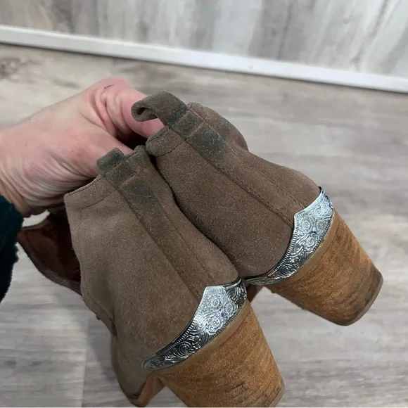 Jeffrey Campbell Cromwell Cowboy Boot Womens 6 Western Festival Rodeo Metal Tip - Picture 10 of 12